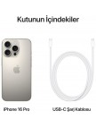 iPhone 16 Pro 512GB Natürel Titanyum